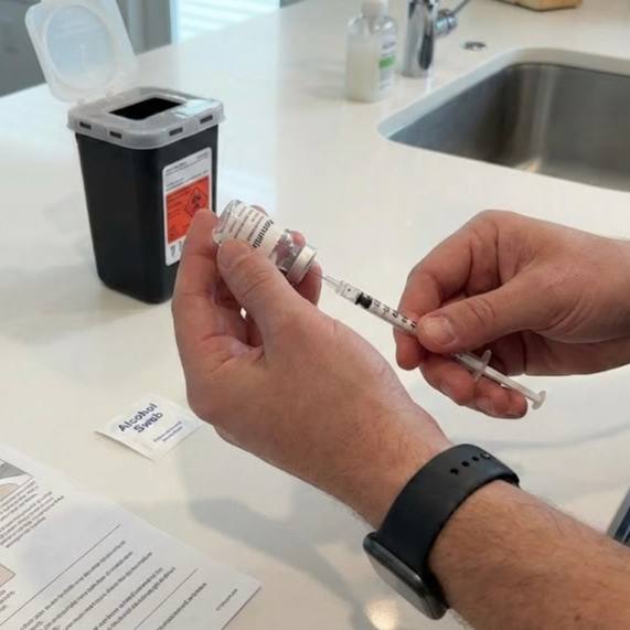 Where to inject retatrutide